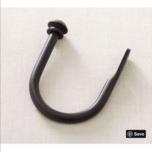 Pottery Barn curtain holdbacks